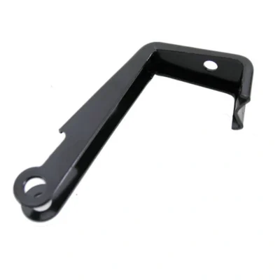 Koplamphaak Edge op kroonbout - zwart