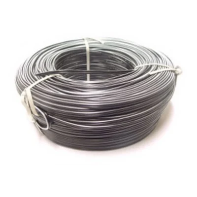 Lichtsnoer 100 meter 2 aderig zwart