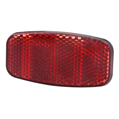 Achterdrager reflector Spanninga ovaal - rood