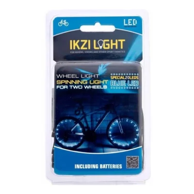 Wielverlichting IKZI voor 2 wielen - blauwe leds