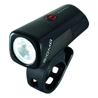 Koplamp Sigma Buster 400 USB - met siliconenhouder