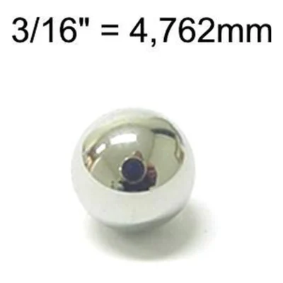 Kogels Marabu 3/16 - 4.762mm (per gros)