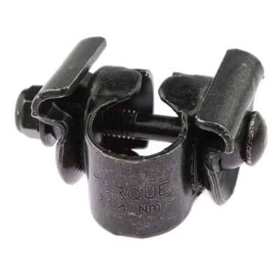 Zadelstrop Selle Bassano 3-delig verzinkt - zwart