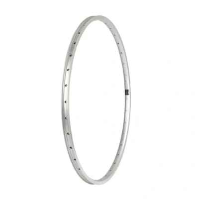 Velg Primax E STR19 28" - 622 x 19C - 36 gaats - spaak 14 / Frans ventiel - zilver met remrand