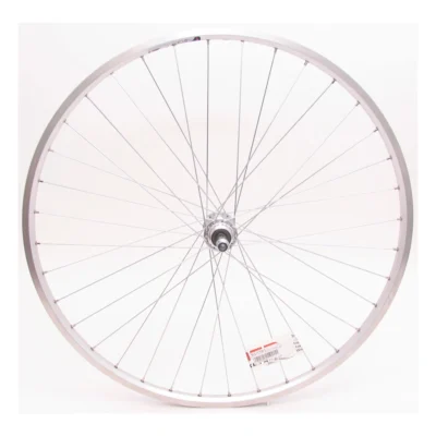 Achterwiel 28 x 1/4" ZAC19 Freewheel vast - zilver