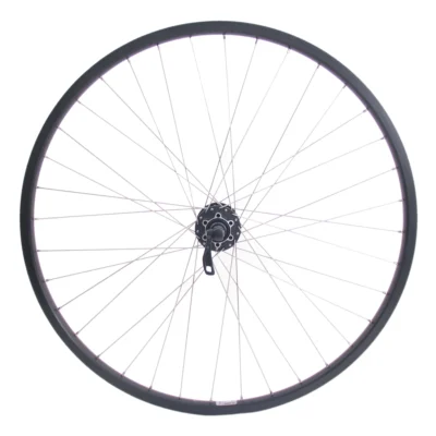 Voorwiel 28/29" / 622x19C Ryde Andra 30 velg met Shimano FH-M525 naaf voor 6 bouts remschijf - zwart
