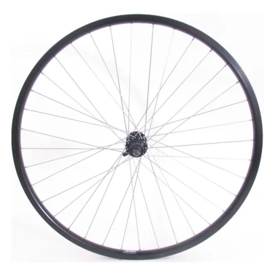 Achterwiel 28/29" / 622x19C Ryde Andra 30 velg met Shimano FH-MT200 naaf voor Center Lock remschijf - zwart