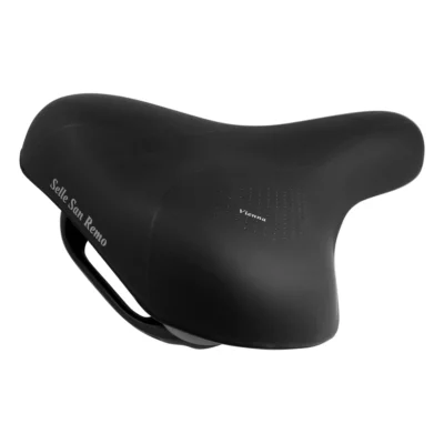 Zadel Selle San Remo 3580 Vienna met handgreep - Zwart