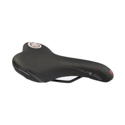 Zadel Selle Bassano Volare Hybride/Sport - Zwart