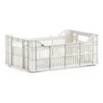 Gerecyclede fietskrat Urban Proof Helsinki 7 liter - lichtgrijs