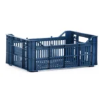 Gerecyclede fietskrat Urban Proof Helsinki 7 liter - donkerblauw