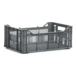 Gerecyclede fietskrat Urban Proof Helsinki 7 liter - as grijs