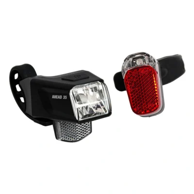 Koplamp Led Büchel "Ahead 35" + Z-Fire Micro - zwart