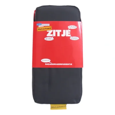 Bagagedragerkussen NietVerkeerd 32 x 15 x 5cm - zwart