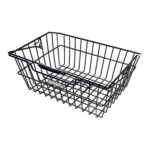 Fietsmand Basil Cairo Luxe 41 x 32 x 17 cm met dragerbevestiging - zwart