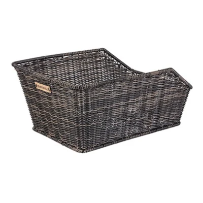 Fietsmand Basil Cento Rattan Look met WSL-systeem 47 x 34 x 24 cm - nature brown
