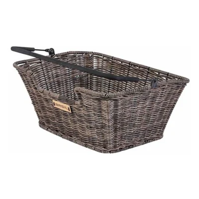Fietsmand Basil Capri Rattan Look 42 x 32 x 20 cm - nature brown