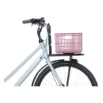 Gerecyclede fietskrat Basil Crate S 17.5 liter 29 x 39 x 20 cm - blossom