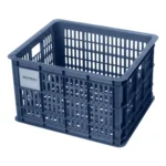 Gerecyclede fietskrat Basil Crate M 29.5 liter 35 x 45 x 25 cm - bluestone