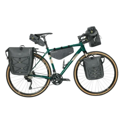 Enkele fietstas Basil Navigator Storm MIK SIDE L 25-31 liter 46 x 36 x 21 cm - zwart