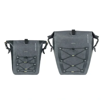 Basil Navigator Storm MIK SIDE M - Enkele fietstas 12-15 liter - Zwart