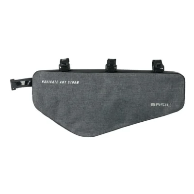 Frametas Basil Navigator Storm M 2.2 liter 16 x 38 x 6 cm - zwart