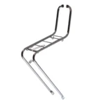 Voordrager retro 26/28" Steco met klapper en veer - chrome