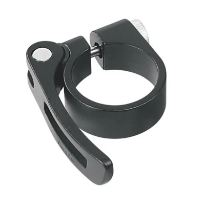 Zadelpenklem Ergotec SCQ-080 ø34,9 aluminium met snelspanner - zwart