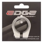 Zadelpenklem Edge ø28.6 met inbusbout - Aluminium - Zilver