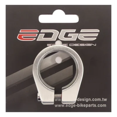 Zadelpenklem Edge ø28.6 met inbusbout - Aluminium - Zilver