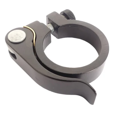 Zadelpenklem Ergotec SCQ-030 ø34,9 aluminium met snelspanner - zwart