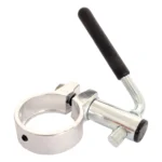 Zadelpenklem Mirage ø34.9 mm met draaihevel en bout - zilver