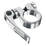 Zadelpenklem Ergotec SCQ-050 ø34.9 met snelspanner - zilver