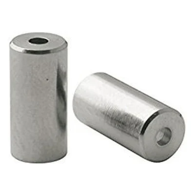 Kabelhoedje Elvedes ø4,3 - 5,7mm messing - zilver (150 stuks)