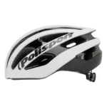 Fietshelm Polisport Light Pro L 58-61 cm - mat wit / zwart