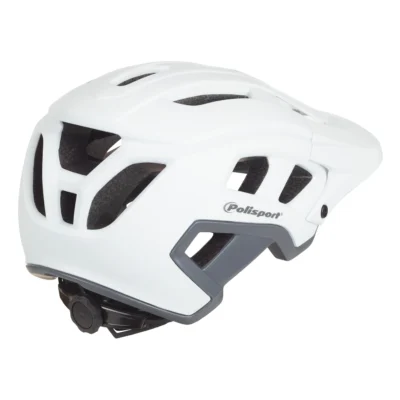 Fietshelm Polisport Mountain Pro L 58-61 cm - wit / grijs