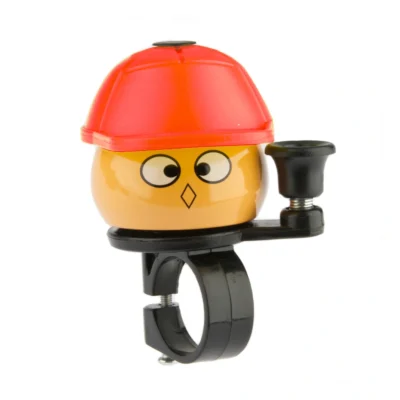 Fietsbel PexKids Pietje met gele of rode pet