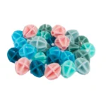 Spaakkralen PexKids "bolletjes" - assorti van 6 kleuren (30 stuks op kaart)