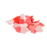 Spaakkralen PexKids "hartjes" assorti van 4 kleuren (20 stuks op kaart)