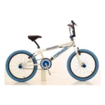 Freestyle BMX 20" Royal-Bugatti - wit met blauwe banden