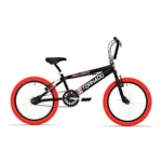 Freestyle BMX 20" Royal-Bugatti - mat zwart met rode banden