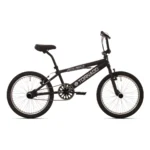 Freestyle BMX 20" Royal Bugatti - mat zwart met zwarte banden