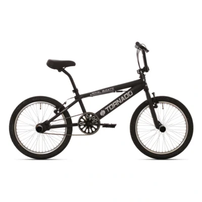 Freestyle BMX 20" Royal Bugatti - mat zwart met zwarte banden