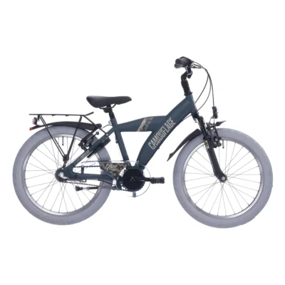Kinderfiets 20" Bike Fun Camouflage met Shimano Nexus 3  - mat donkergroen