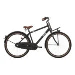 Bikefun Load 24" jongensfiets met 3 versnellingen en remnaaf - mat zwart