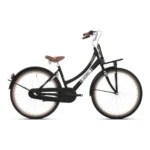Bikefun Load 24" meisjesfiets met 3 versnellingen remnaaf - mat zwart
