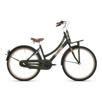 Kinderfiets 24" Bike Fun Load - mat groen