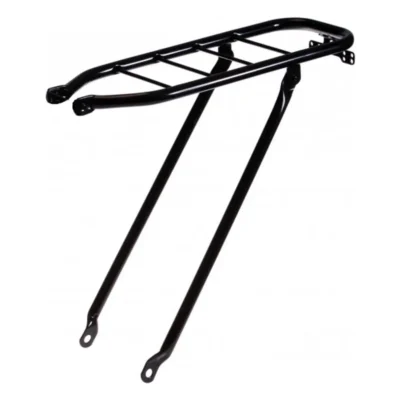 Achterdrager 26/28" Steco met scharnierbare poten - zwart