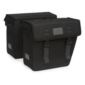 Dubbele fietstas New Looxs Origin Double Hybride 33 liter 35 x 33 x 15 cm - zwart