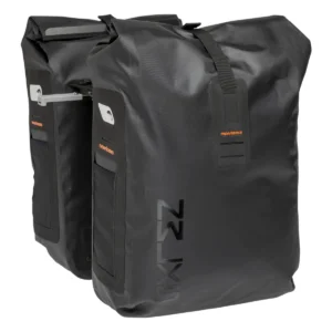 Dubbele fietstas New Looxs Varo Double MIK 40 liter 28 x 43 x 17 cm (x2) - zwart